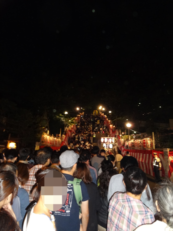 池上本門寺の階段